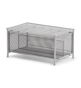 Zeller, Zeller - Universal-Organizer, Mesh, silber, Zeller Present Allzweckkorb, Platzsparend und funktional