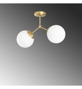 Opviq, Opviq - Hängelampe Damar - Gold, 