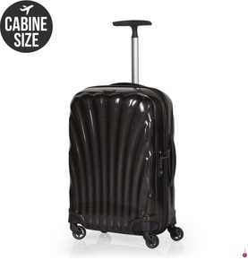 Samsonite 1, Samsonite - Koffer Cosmolite Spinner 55 cm / 36 L - Schwarz, Cosmolite - Spinner 55cm in Black