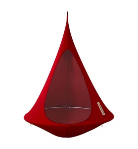 Cacoon, Cacoon - Hängezelt Bonsai - Dunkelorange, Hängesessel Bebo textil rot / Zelt - Ø 120 cm - Für Kinder - Cacoon rot en textil