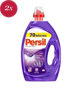 Persil, Persil - Lot de 2 Gel Color Lavendel Frische 70 Waschgänge - 3.5 l, 