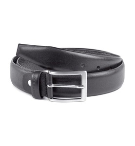 Ortiz & Reed, Gürtel - Leder - schwarz - B: 3.5 cm, 