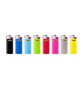 Bic, Bic - 12er-Pack Feuerzeuge Mini +2 - Multicolor, BIC Reibradfeuerzeug J25 Mini, 14er Pack