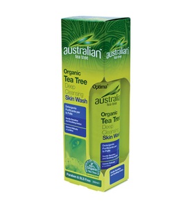 Optima Naturals, Optima Naturals Australian Tea Tree Deep Gesichts-Tiefenreinigung - 250 ml, Optima Naturals Australian Tea Tree Deep Gesichts-Tiefenreinigung - 250 ml