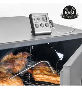InnovaGoods, InnovaGoods - Digitales 2 in 1 Geflügelfleisch-Kochthermometer und Küchentimer, Fleischthermometer mit Alarm digital