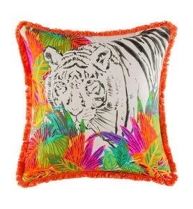 KAS, Kas - Kissenbezug Shere Khan - 45 x 45 cm - Multicolor, Kas - Shere Khan Kissenbezug, 45 x cm, Multicolor