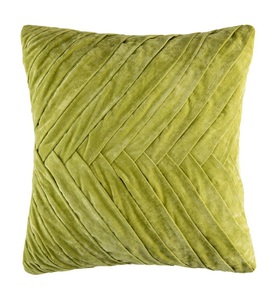 KAS, Kas - Kissenbezug Herringbone - 50 x 50 cm - Gelb, Kas Zierkissenbezug Herringbone