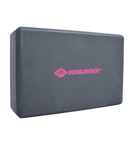 Schildkröt Fitness, Schildkrot Fitness - Yoga-Block - Schwarz, Schildkröt, Freizeit Indoor, Schildkröt Yoga Schaumstoff-Block grau/pink, Produkte & Wohnen