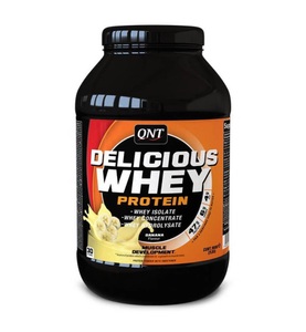 QNT, QNT - Delicious Whey Protein Powder Vanilla - 908g, QNT Delicious Whey Protein Vanille