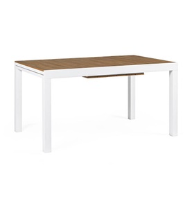 mutoni Garten Deluxe, Garten Ausziehtisch Elias 140-200x90 weiss, Garten Ausziehtisch Elias 140-200x90 weiss