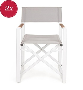 mutoni Garten, Regiestuhl Lagun weiss YK11, Regiestuhl Lagun weiss YK11