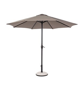 Bizzotto, Bizzotto - Sonnenschirm Kalife 3 x 2.4 m - Taupe, Sonnenschirm Kalife Taubengrau 300x300