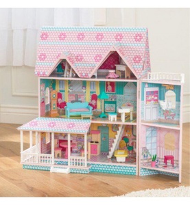 Kidkraft, KidKraft - Puppenhaus Abbey - Multicolor, Kid Kraft Puppenhaus Abbey Manor