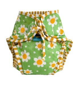 Toy, Toy - Badewindel 11-18 kg Kushies - Grün und Orange - Grüne und Orange, Kushies 11-18 kg Badewindel Daisy