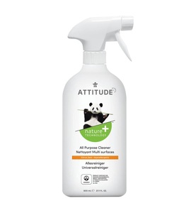 Attitude, ATTITUDE Allzweckreiniger Citrus Zest 800ml, Attitude Allzweckreiniger Spray