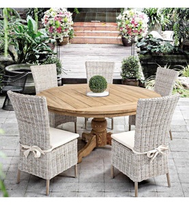 mutoni Garten, Gartenstuhl Rattan mit Kissen Isla, Gartenstuhl Rattan mit Kissen Isla