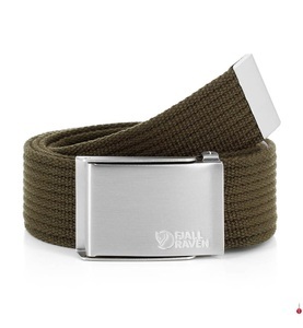 FJALLRAVEN, FJÄLLRÄVEN Canvas Gürtel, Fjällräven Canvas Belt - Gürtel Dark Olive One Size