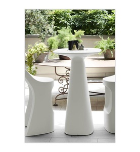SLIDE, Slide design - Amélie Up Stehtisch / 61 x 61 x H 110 cm Weiss, 