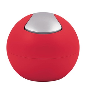 Spirella, Spirella - Tisch-Abfalleimer Bowl Matt - Rot, 