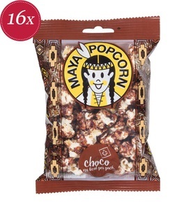 Wine & gourmet, Wine & Gourmet - Maya Popcorn Choco - 16x 33 g, Maya Popcorn Choco 33g