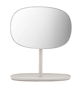 Normann Copenhagen, Normann Copenhagen Flip Spiegel sand, Stellspiegel Flip metall beige / Ablage - Normann Copenhagen beige en metall