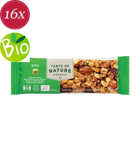 Taste of Nature, Taste of Nature Taste of Nature Riegel Apple, TASTE OF NATURE Snack Bar Apple (40g) - kurzes Ablaufdatum