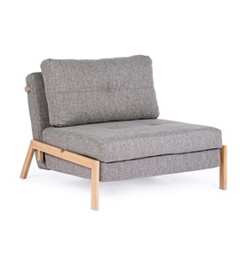 mutoni lifestyle, Bettsofa Hayden (1-Sitzer) grau, Bettsofa Hayden grau