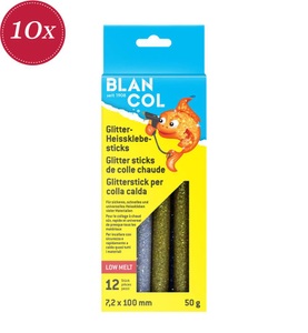 BLANCOL, BLANCOL Glitter Heissklebestift, BLANCOL Heissklebesticks KIDS 32411 7.2x100mm 12 Stück