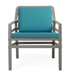 Nardi, Nardi - Aria - Beige and Light Blue, Gartensessel Aria grau türkis