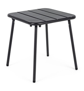 mutoni Garten Deluxe, Garten Beistelltisch Marlyn dunkelgrau 40x40, Garten Beistelltisch Marlyn dunkelgrau 40x40
