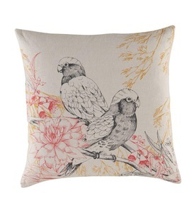 KAS, Kas - Kissenbezug Birdo - 50 x 50 cm - Multicolor, Kas Zierkissenbezug Birdo