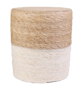Cmp - Sitzpouf - Beige und Weiss