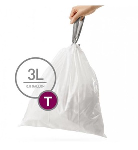 Simplehuman, Simplehuman M?llbeutel T 3 Liter, Simplehuman 3x 40 Code T 3 Liter Müllbeutel