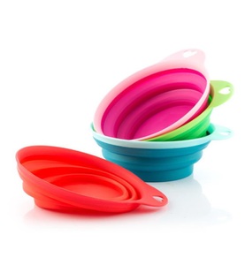 InnovaGoods, InnovaGoods - Napf - Grün und Rot und Blau und Rosa, Fressnapf faltbar 15 cm