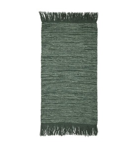 Bloomingville, Bloomingville-Rug, Green, Teppich textil grün / Wolle - 60 x 120 cm - Bloomingville grün en textil
