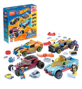 Mattel, Mattel - Mega Construx Hot Wheels Rennwagen Spielzeug-Set, 