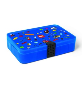 LEGO -  Iconic Baustein-Aufbewahrungsbox Blue - Blau