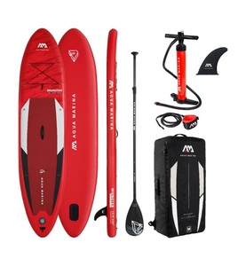 Aqua Marina, Aqua Marina - Aufblasbares SUP Monster All-Around iSup - Rot, Aqua Marina Stand Up Paddle MONSTER 366 cm