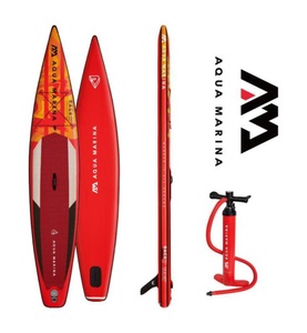 Aqua Marina, Aqua Marina - Aufblasbares SUP Race Racing iSup - Rot, Aqua Marina Stand Up Paddle RACE 380 cm