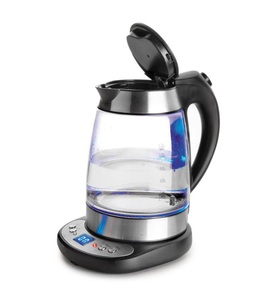 LACOR, Lacor - Wasserkocher 1.7 L, Elektrischer Wasserkocher Glas 1.7lt 2200W
