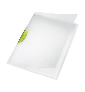 undefined, Esselte ColorClip Magic Präsentations-Mappe Dunkelgrün, Durchscheinend Polypropylen (PP), LEITZ Color Clip Magic A4 41740059 dunkelgrün
