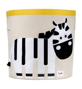 3 sprouts, 3 SPROUTS Spielzeugkorb Zebra, 3 Sprouts Aufbewahrungskorb Zebra