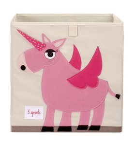 3 sprouts, 3 SPROUTS Spielzeugbox Einhorn, 3 Sprouts Aufbewahrungsbox Einhorn