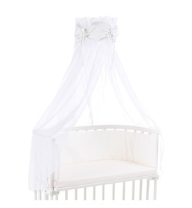 Babybay, babybay Himmel Sterne Glitzersterne mint - weiß, 