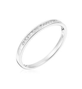 undefined, Atelier du Diamant - Ring Alliance Rail - Silber, 