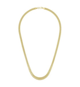 Le Diamantaire, Halskette Maille Infinie En Chute - Gelbgold 51 g - L : 45 cm, 