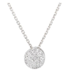 Le Diamantaire, Anhänger Mon Brillant - Weissgold - Diamanten 0.12 kt, 