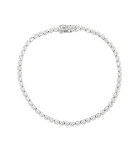 Le Diamantaire, Armband Riviére Weissgold Diamanten 2 Karat, 