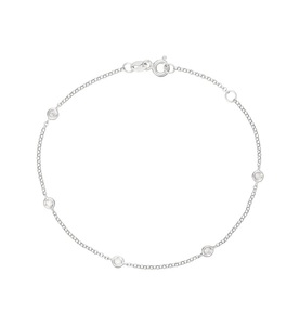 Le Diamantaire, Armband Sunshine - Weissgold - Diamanten 0.14 kt, 