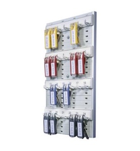 Durable, Durable Schlüsselhalter KEY BOARD 24 - 1956 195610 Anzahl Haken 24 Silber, Durable Schlüsselhalter KEY BOARD 24 - 1956 195610 Anzahl Haken 24 Silber